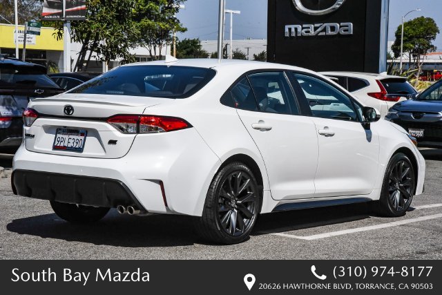 Used 2024 White Toyota SE image 8