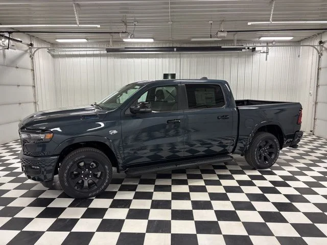 New 2026 Forged Blue Metallic Exterior Paint RAM Big Horn/Lone Star image 1