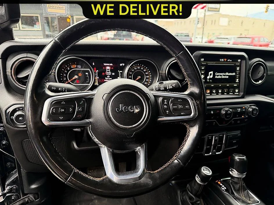 Used 2021 Black Jeep Unlimited Sahara image 11