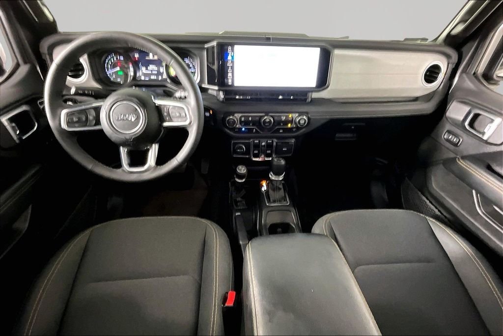 Used 2025 Black Jeep Sahara 4xe image 7