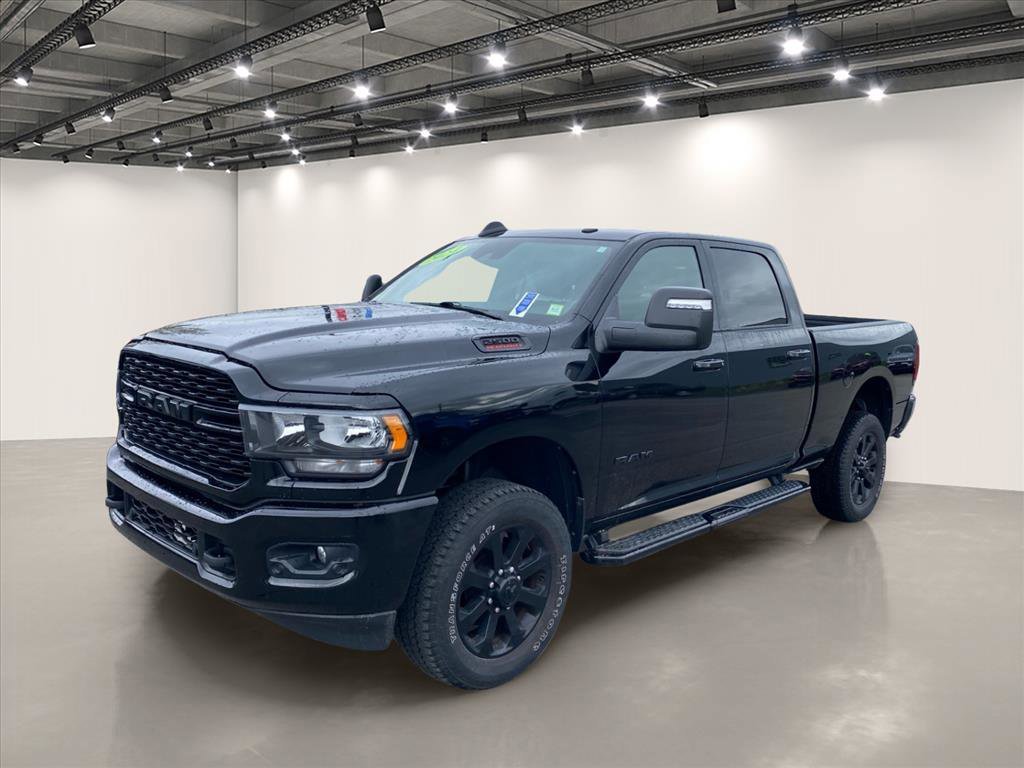 Used 2024 Diamond Black Crystal Pearlcoat Ram Big Horn image 3