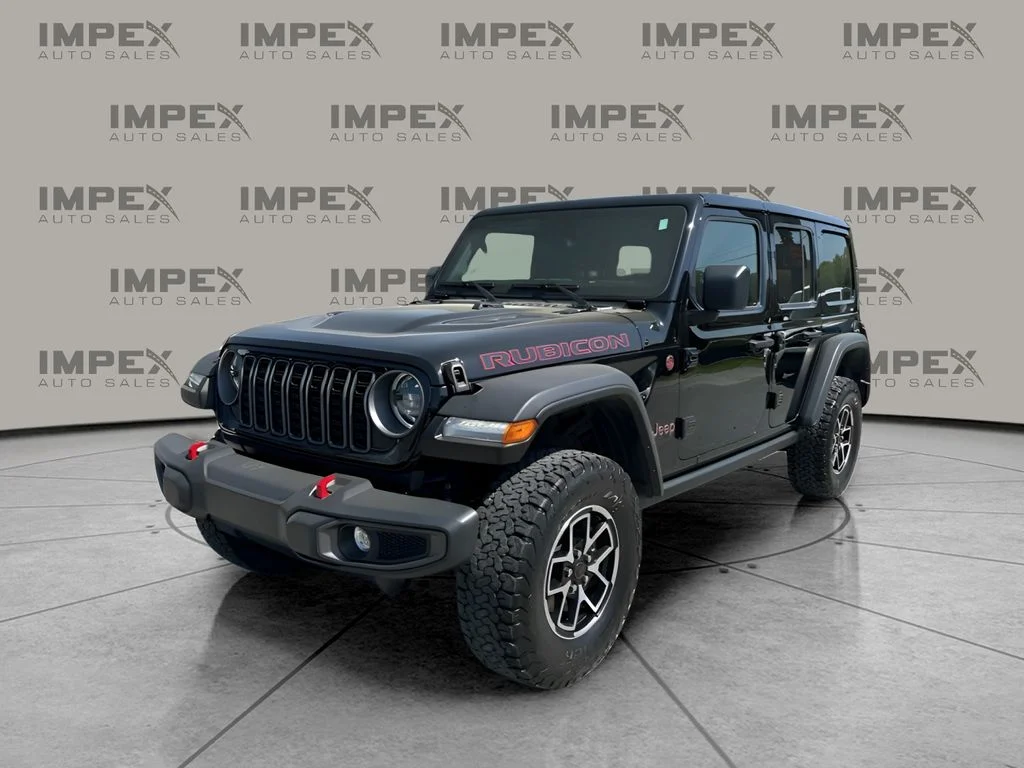 Used 2025 Black Jeep Rubicon image 1