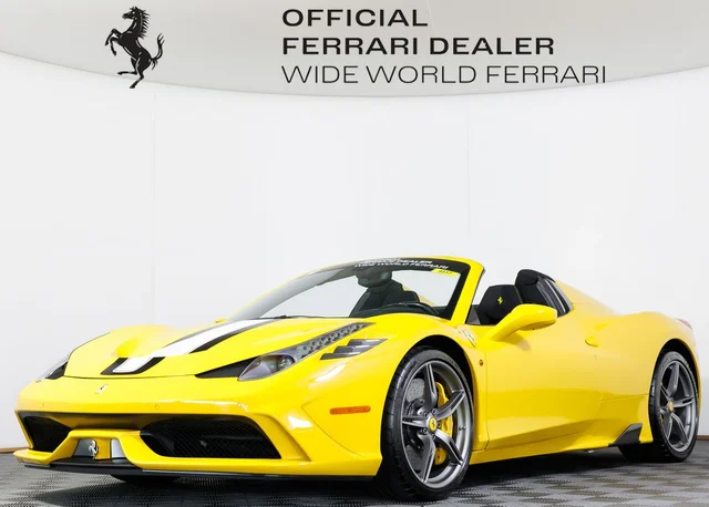 Ferrari Approved Certified 2015 458 Speciale A Aperta