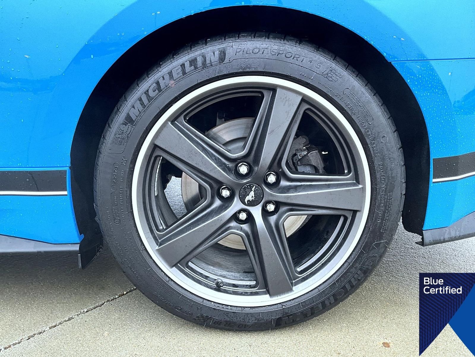 Certified Used 2023 Grabber Blue Ford Mach 1 image 23