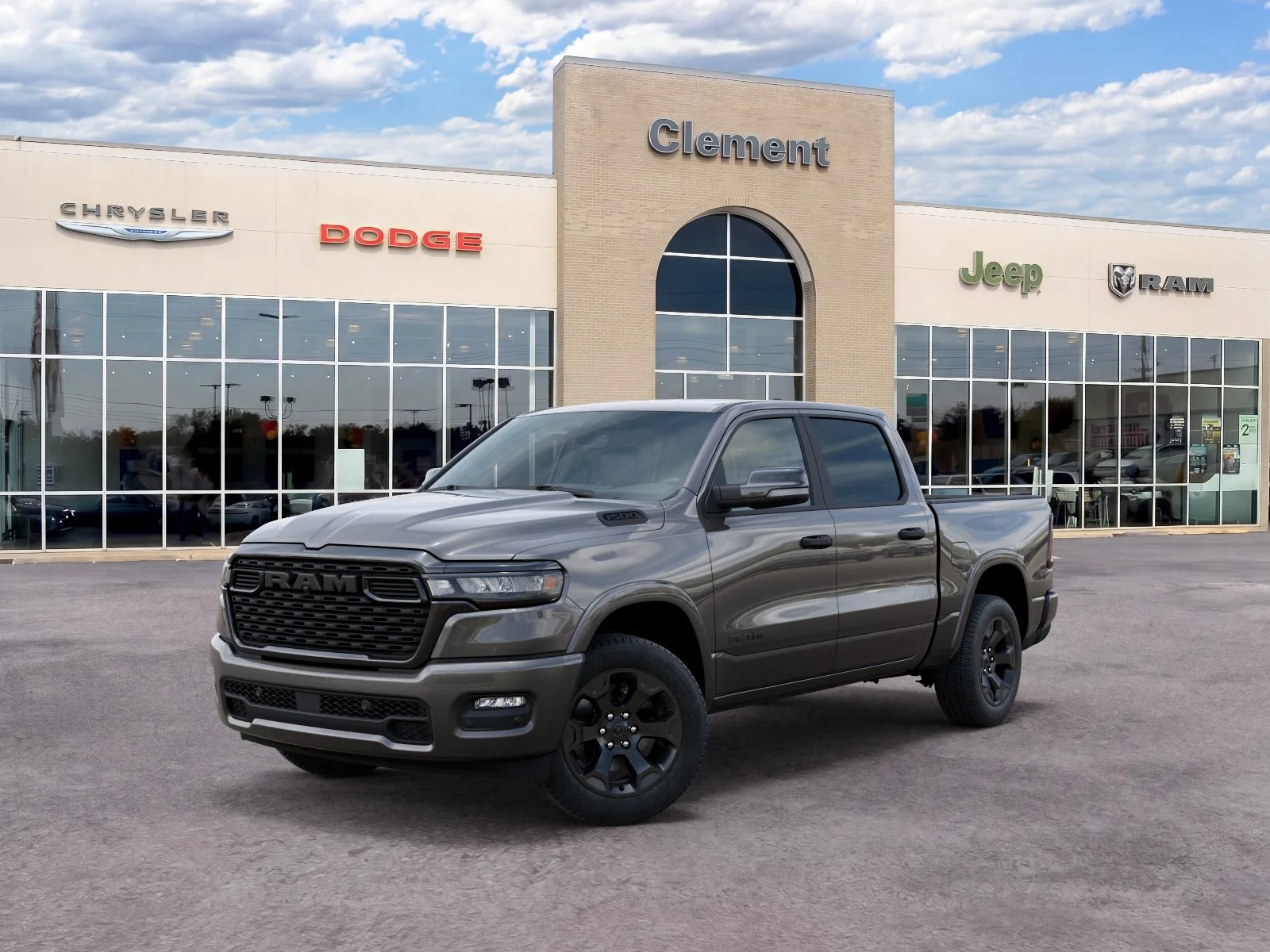New 2026 Granite Crystal Metallic Clear-Coat Exterior Paint RAM Big Horn/Lone Star image 30