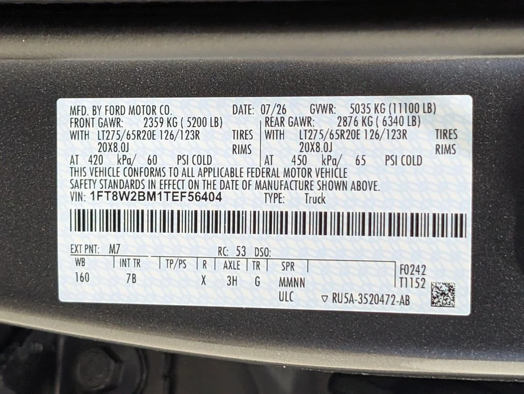 New 2026 Carbonized Gray Metallic Ford F-250® Platinum® image 33