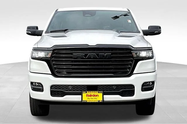 New 2026 Bright White Clear-Coat Exterior Paint RAM Laramie image 15