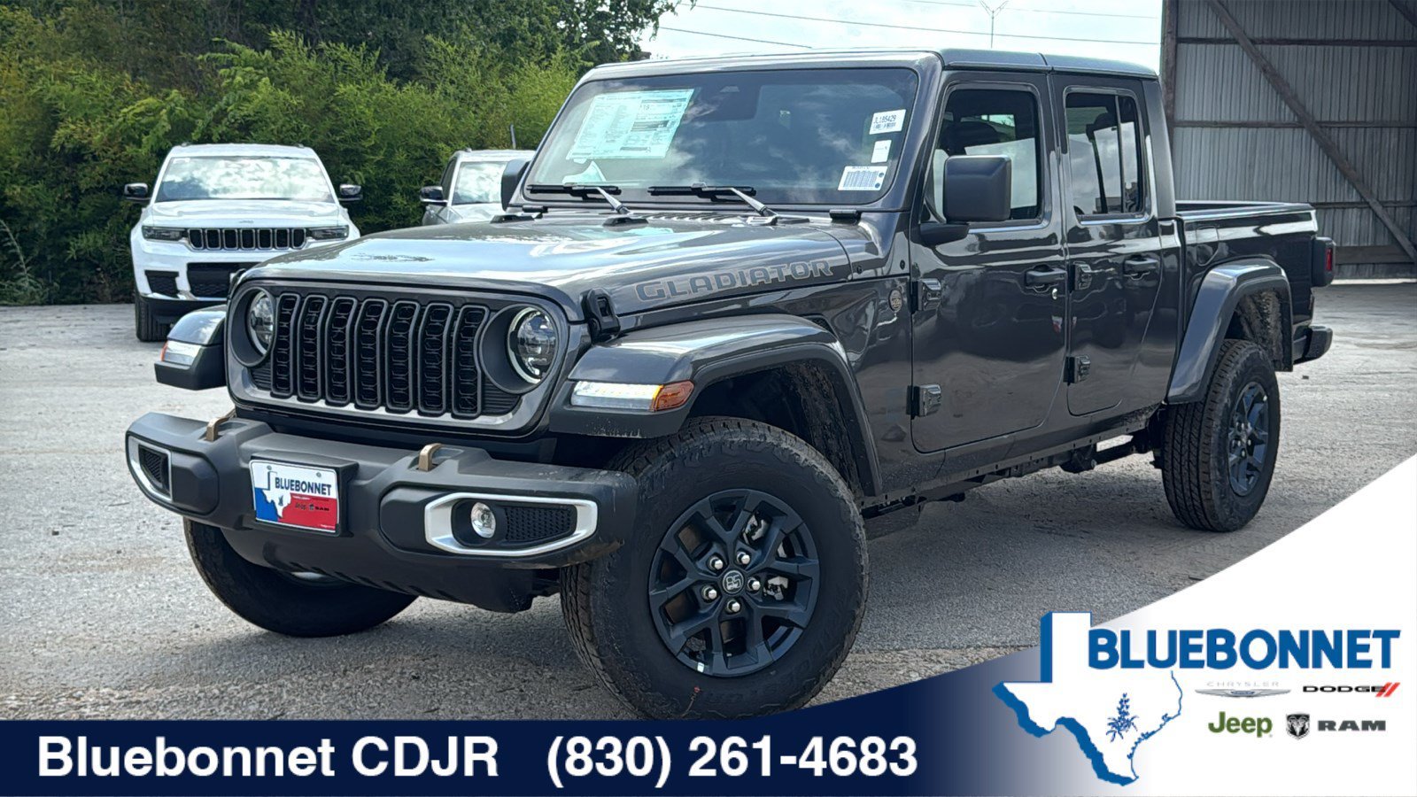 New 2026 Granite Crystal Metallic Clear-Coat Exterior Paint Jeep 85th Anniversary Edition image 1