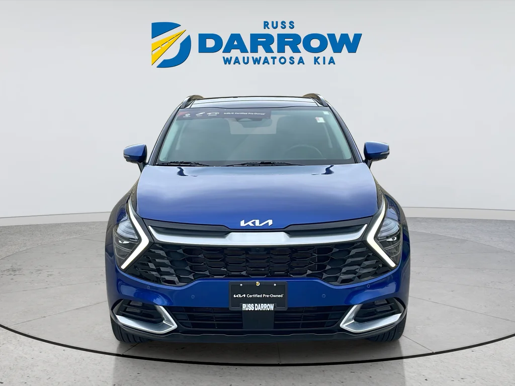 Used 2024 Blue Kia SX-Prestige image 8