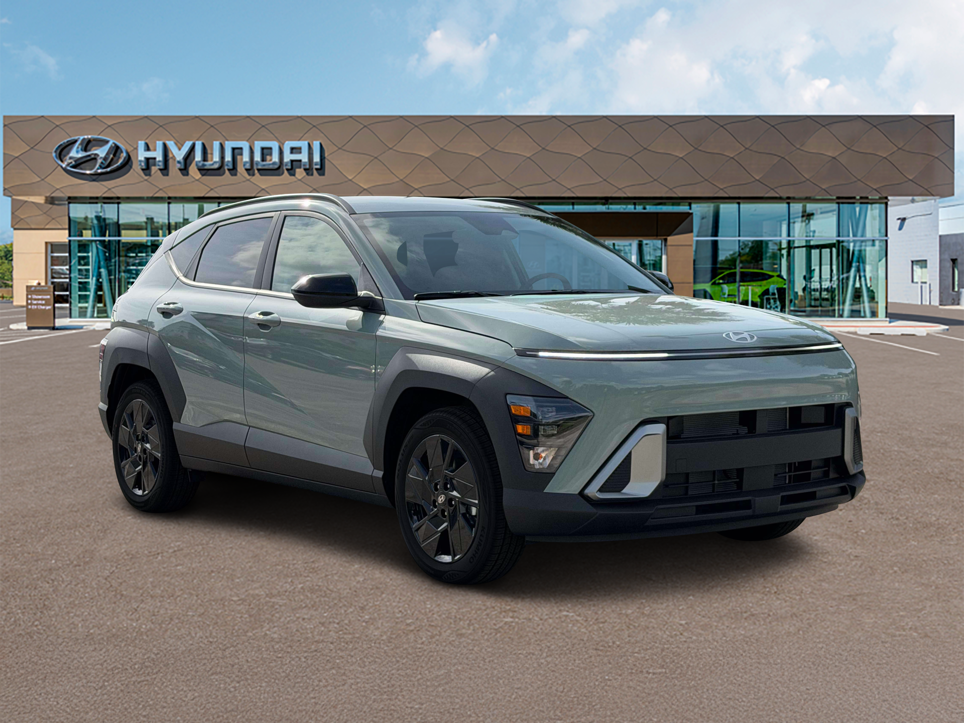 New 2027 Green Hyundai SEL Sport FWD image 11