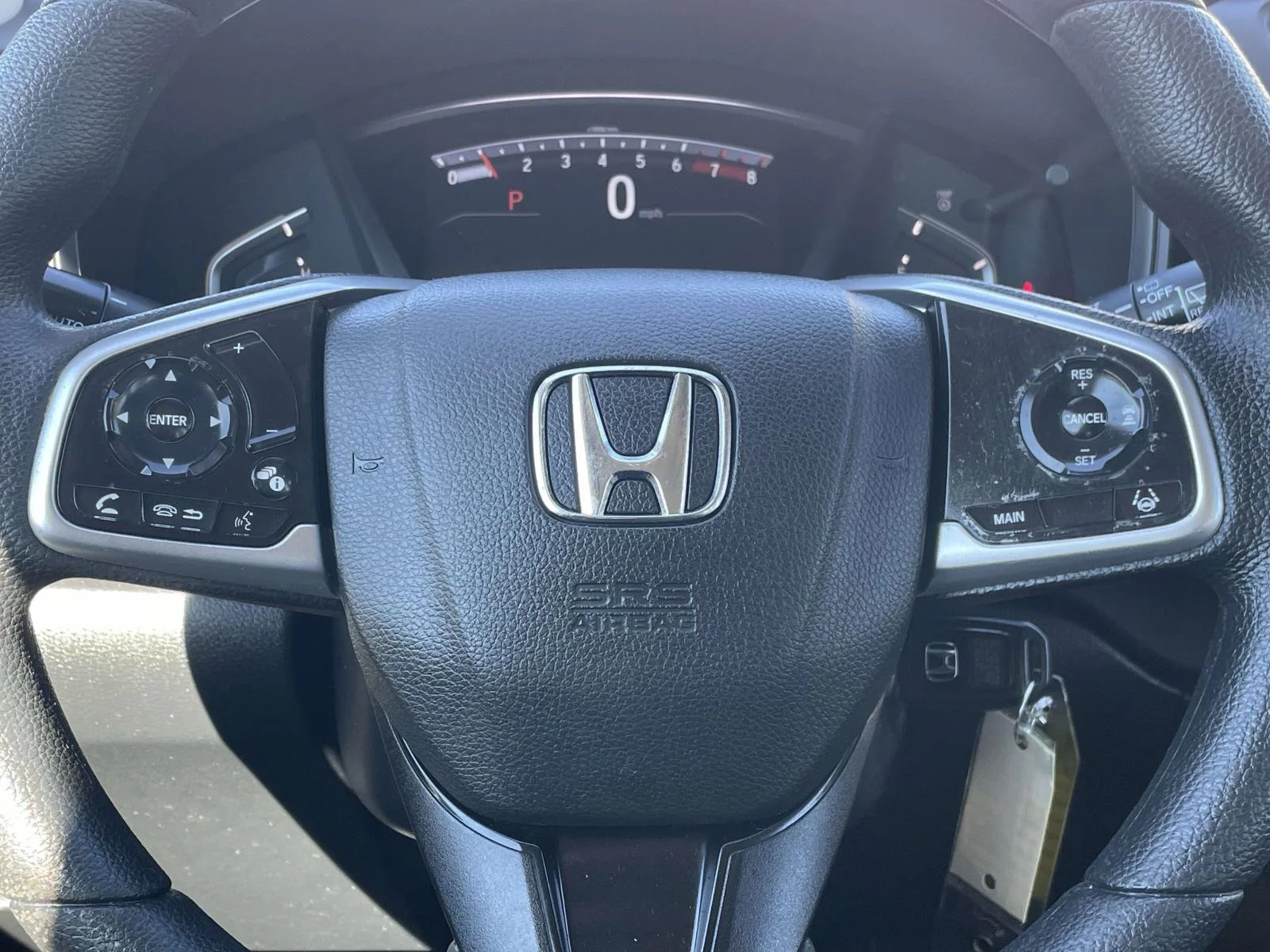 Certified Used 2020 Platinum White Pearl Honda LX 2WD image 13
