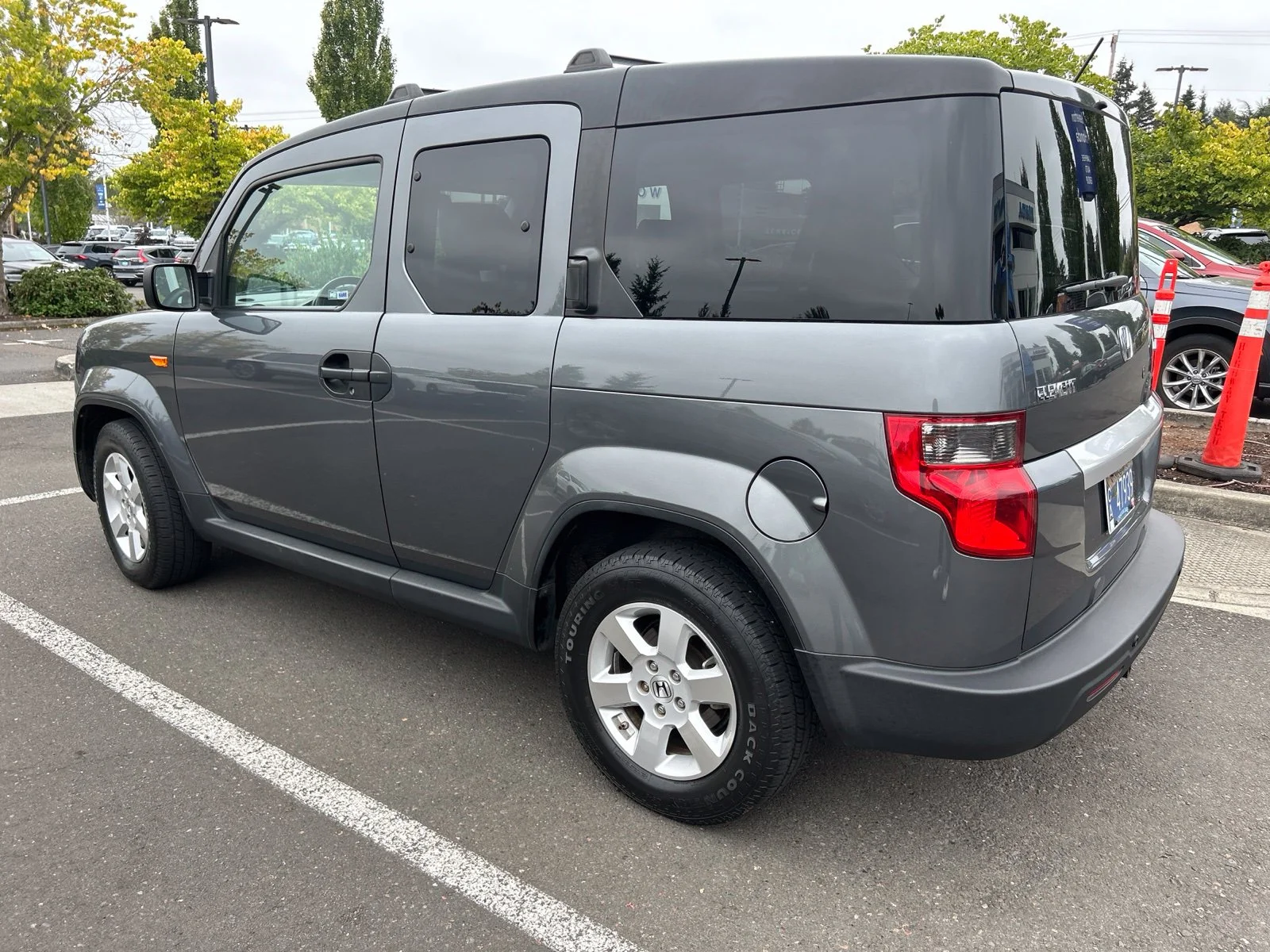 Used 2011 Polished Metal Metallic Honda EX image 8