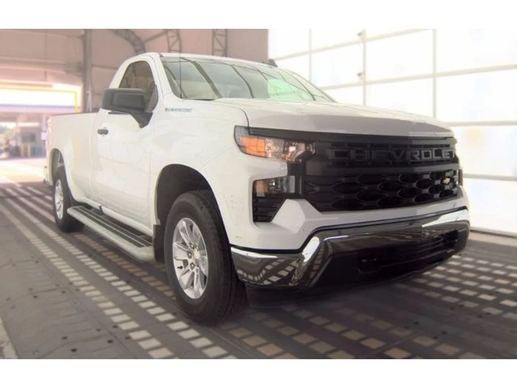 Used 2025 Summit White Chevrolet Work Truck image 2