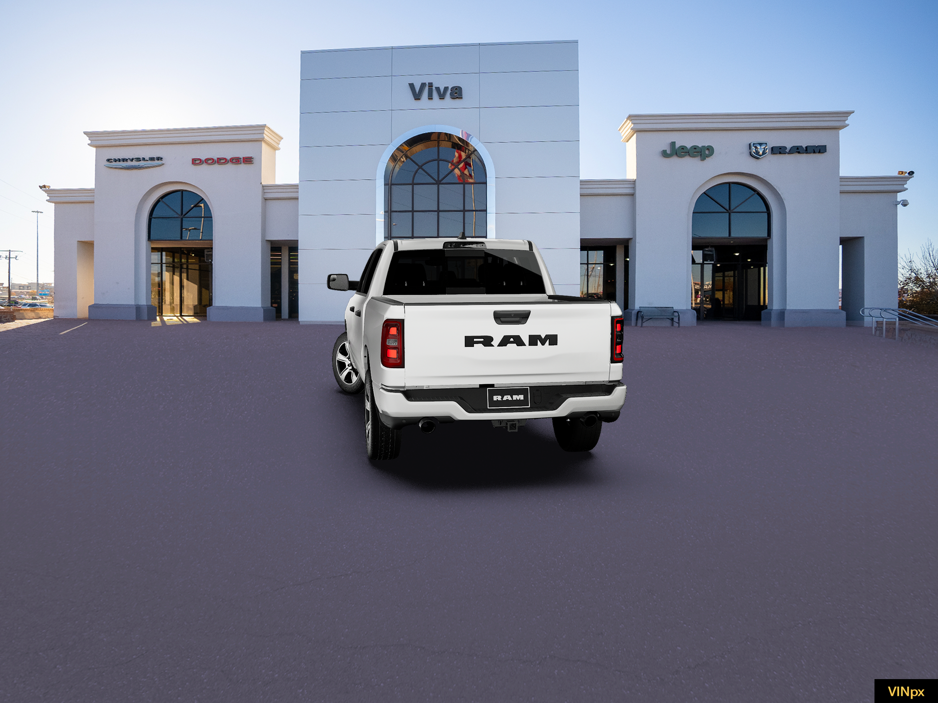 New 2027 Bright White Clear-Coat Exterior Paint RAM  image 13