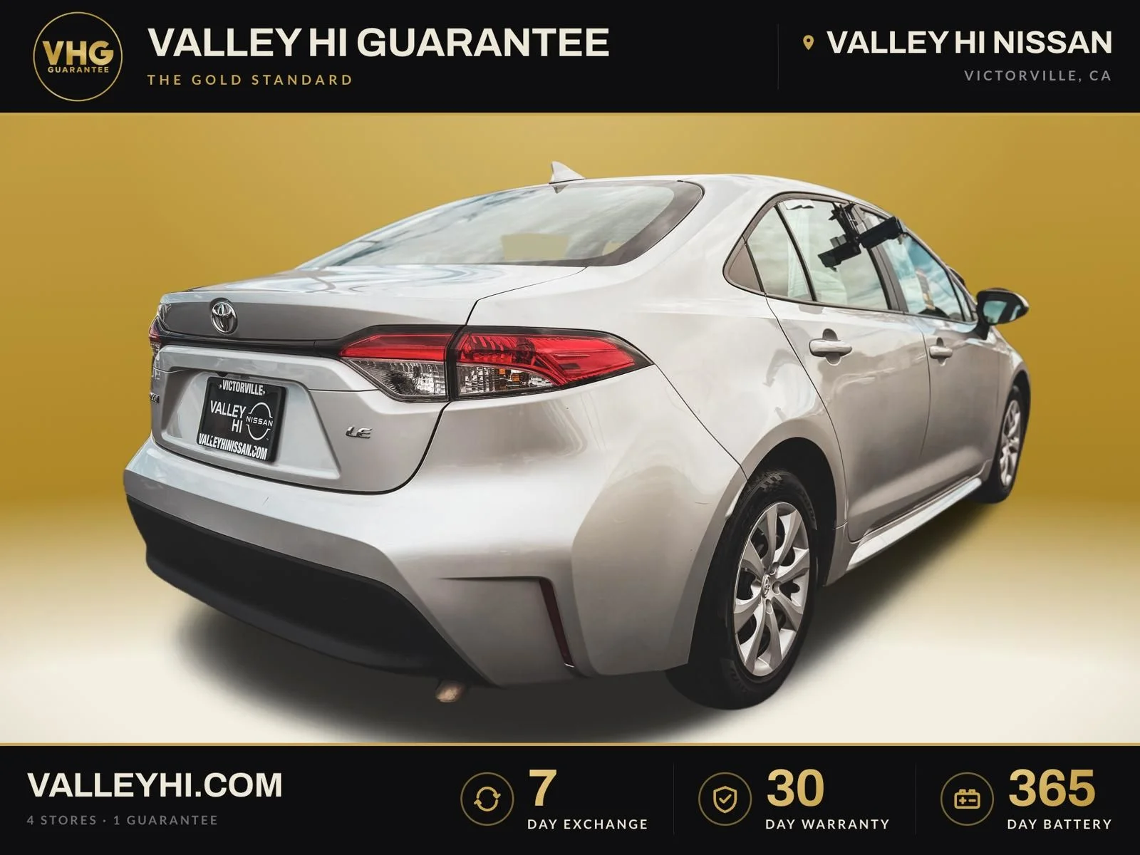 Used 2025 Silver Toyota LE image 7