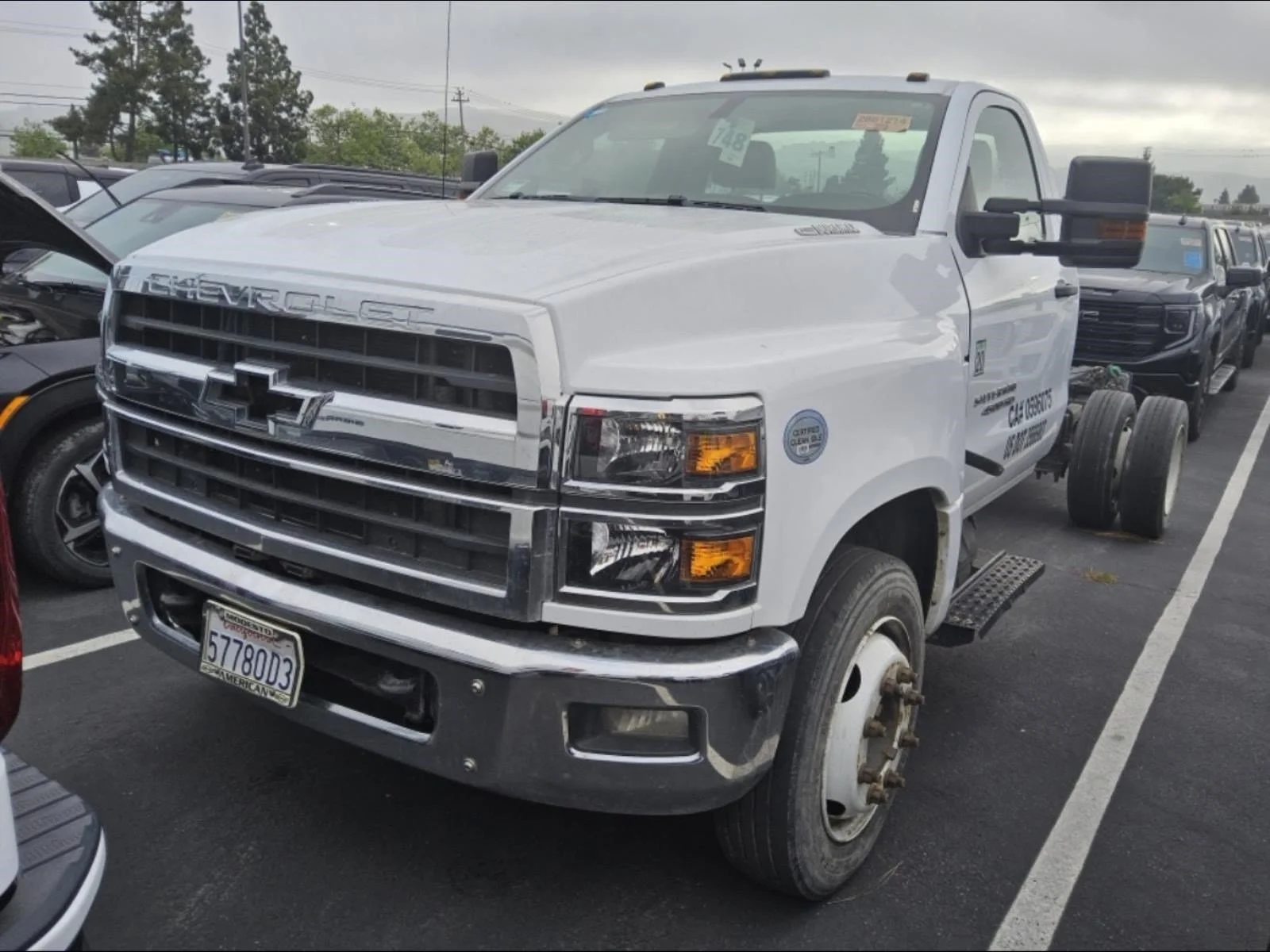 Used 2020 Summit White Chevrolet Work Truck image 2