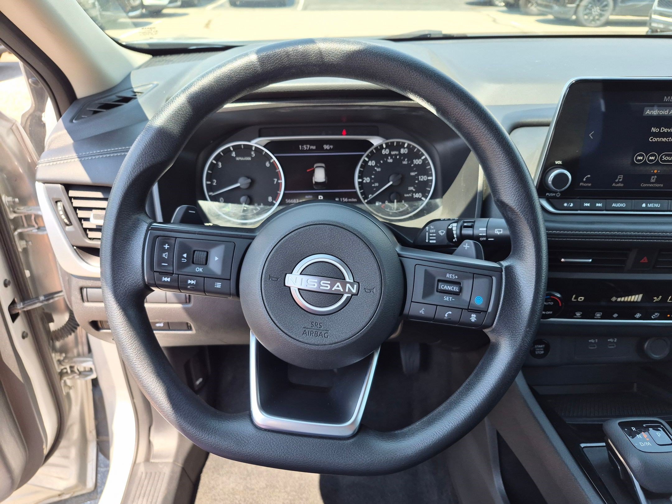 Used 2024 Brilliant Silver Metallic Nissan SV image 17