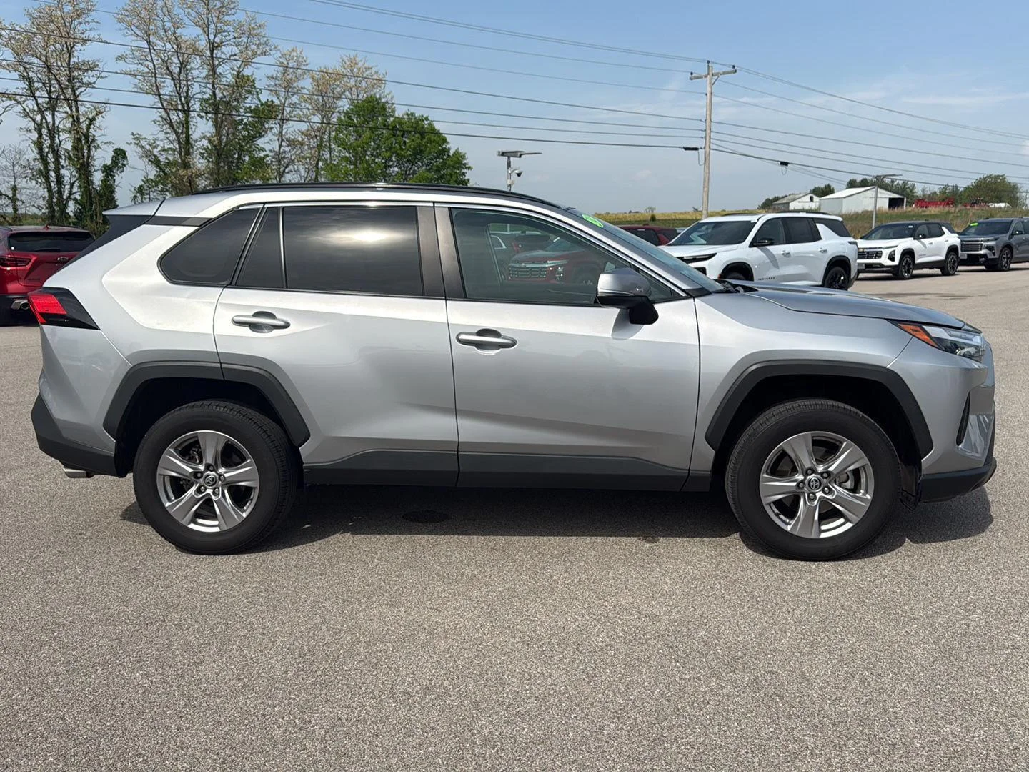 Used 2024 Silver Sky Metallic Toyota XLE image 9