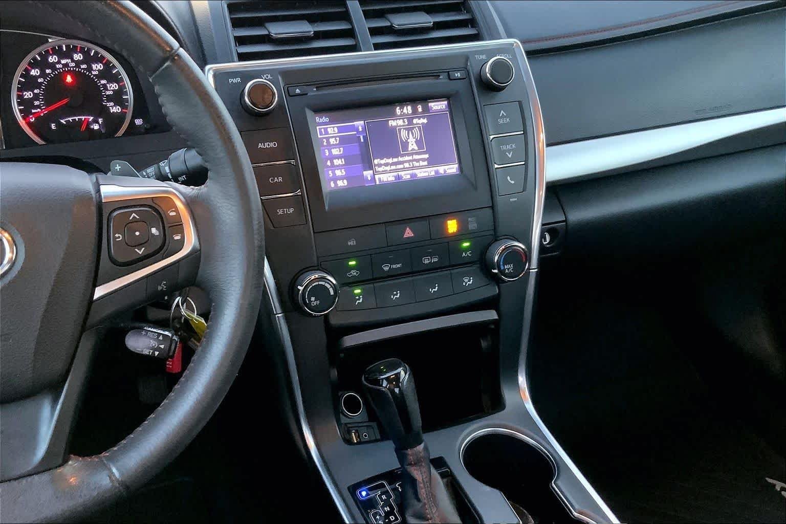 Used 2017 Cosmic Gray Mica Toyota SE image 7
