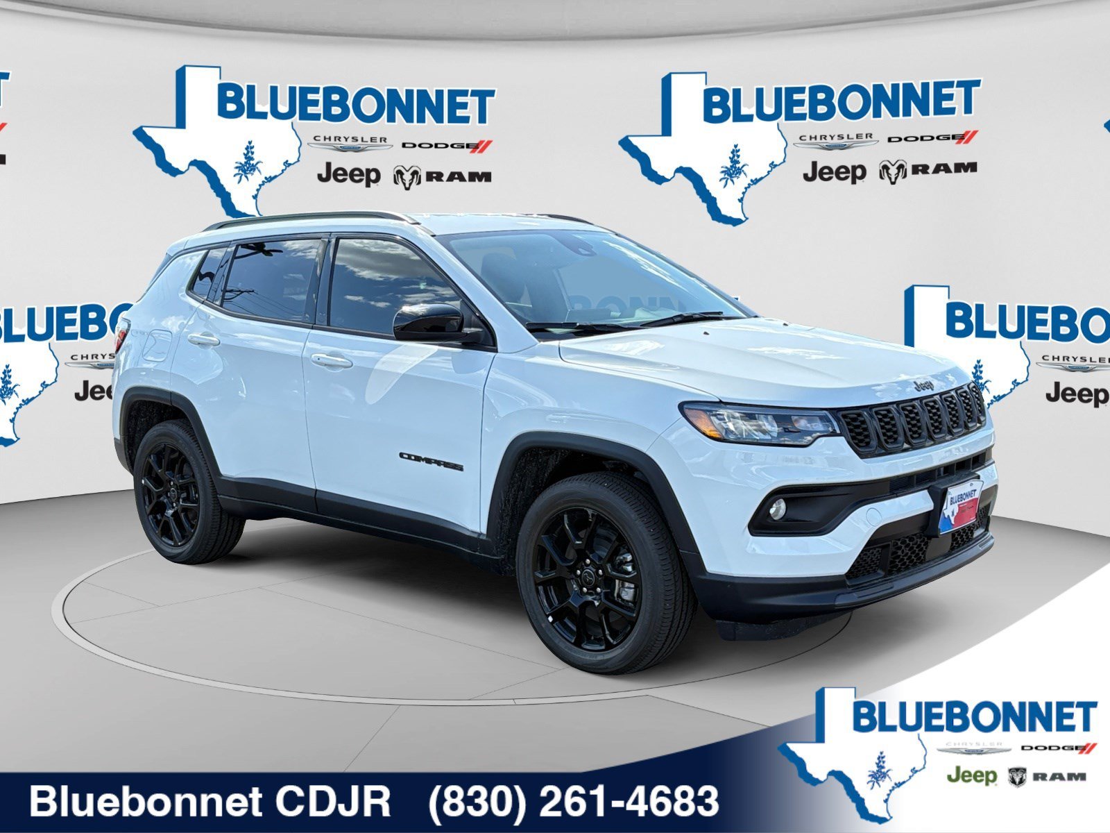 New 2026 Bright White Clear-Coat Exterior Paint Jeep Latitude Altitude image 3