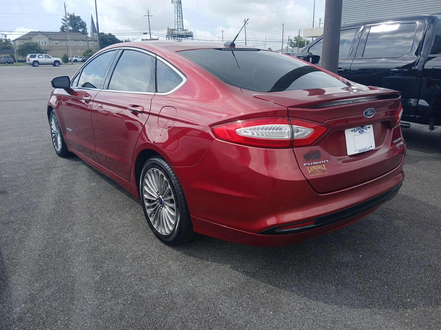 Used 2013 Ruby Red Metallic Ford Titanium image 6
