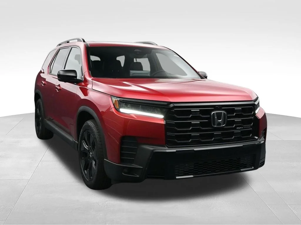 New 2026 Radiant Red Metallic II Honda Black Edition image 1