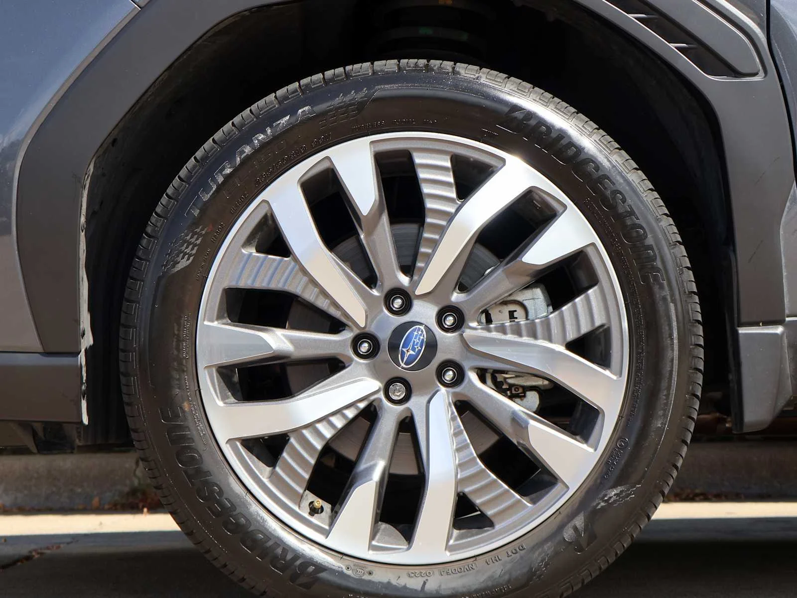 Used 2025 Magnetite Gray Metallic Subaru Touring image 7