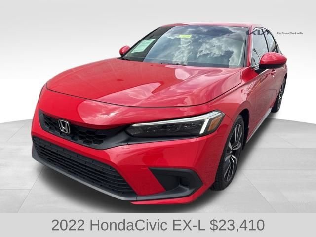 Used 2022 Rallye Red Honda EX-L image 4
