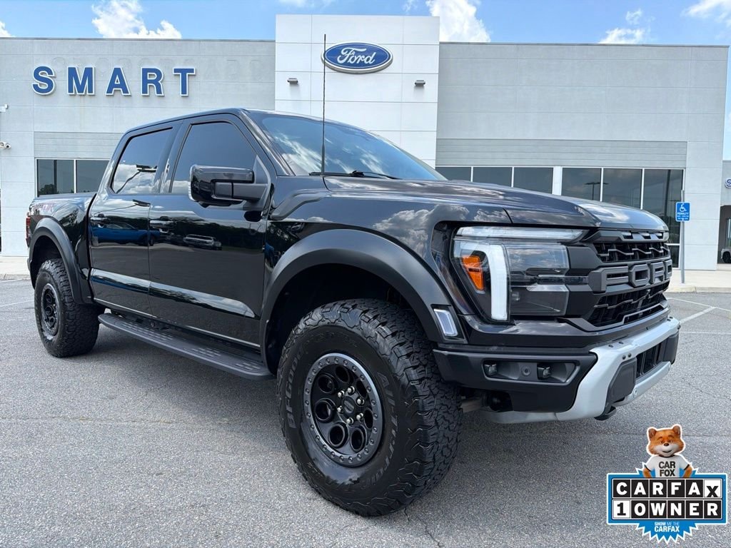 Certified Used 2025 Agate Black Metallic Ford Raptor image 1