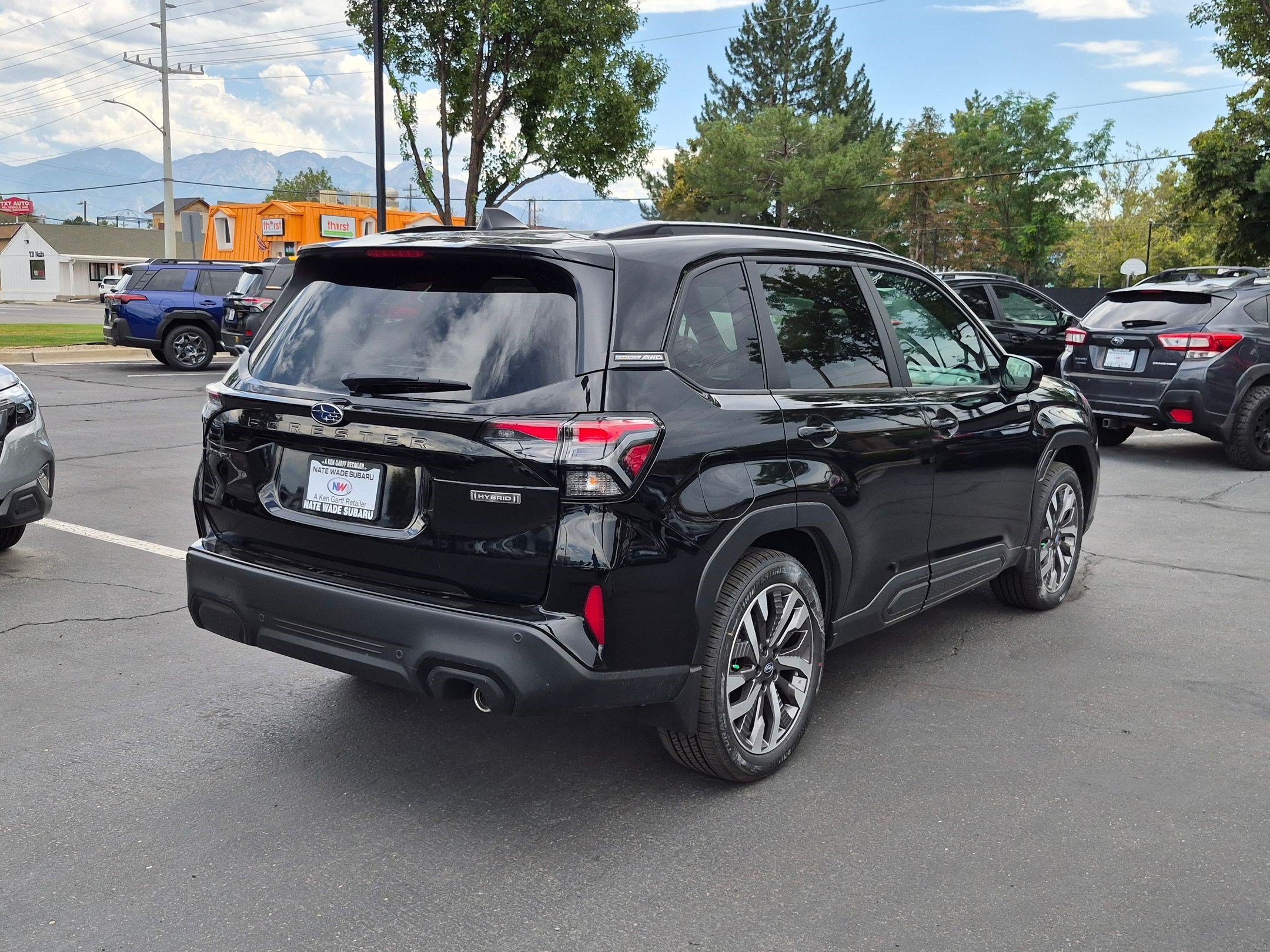 New 2026 CRYSTAL BLACK SILICA Subaru Touring Hybrid image 3