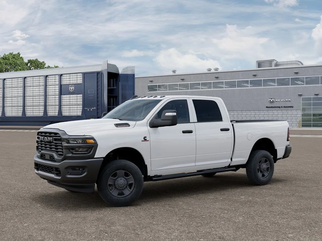 New 2026 Bright White Clear-Coat Exterior Paint RAM Tradesman image 2
