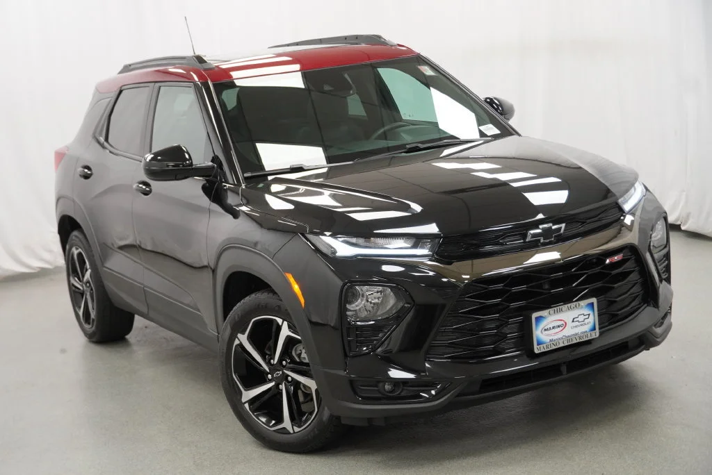 Certified Used 2021 MOSAIC BLACK METALLIC Chevrolet RS image 16