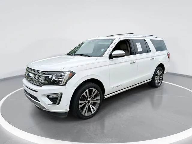 Used 2020 White Ford Platinum image 1