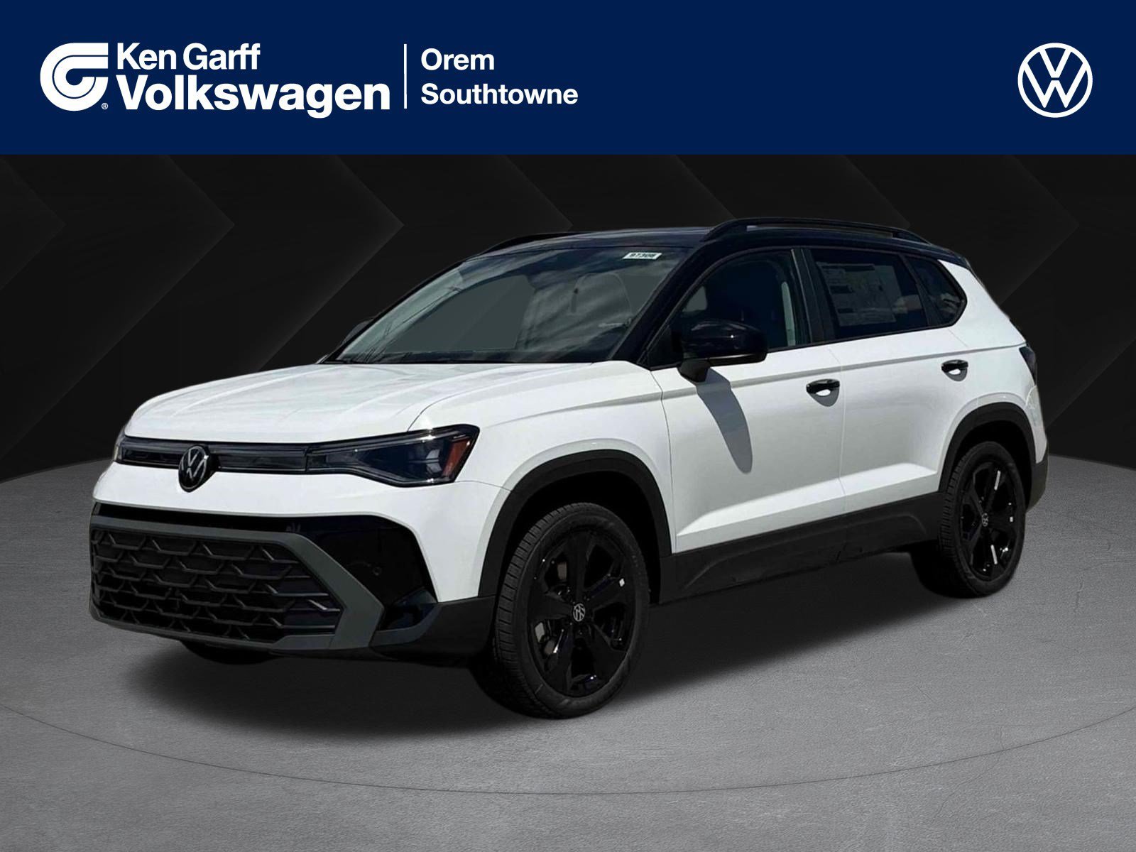 New 2026 Pure White Volkswagen SE Black image 1