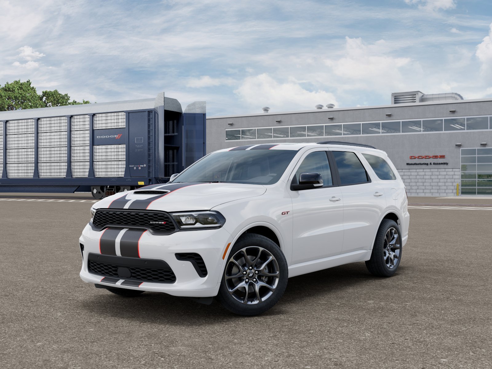 New 2026 White Knuckle Clear-Coat Exterior Paint Dodge GT Plus HEMI V8 image 2