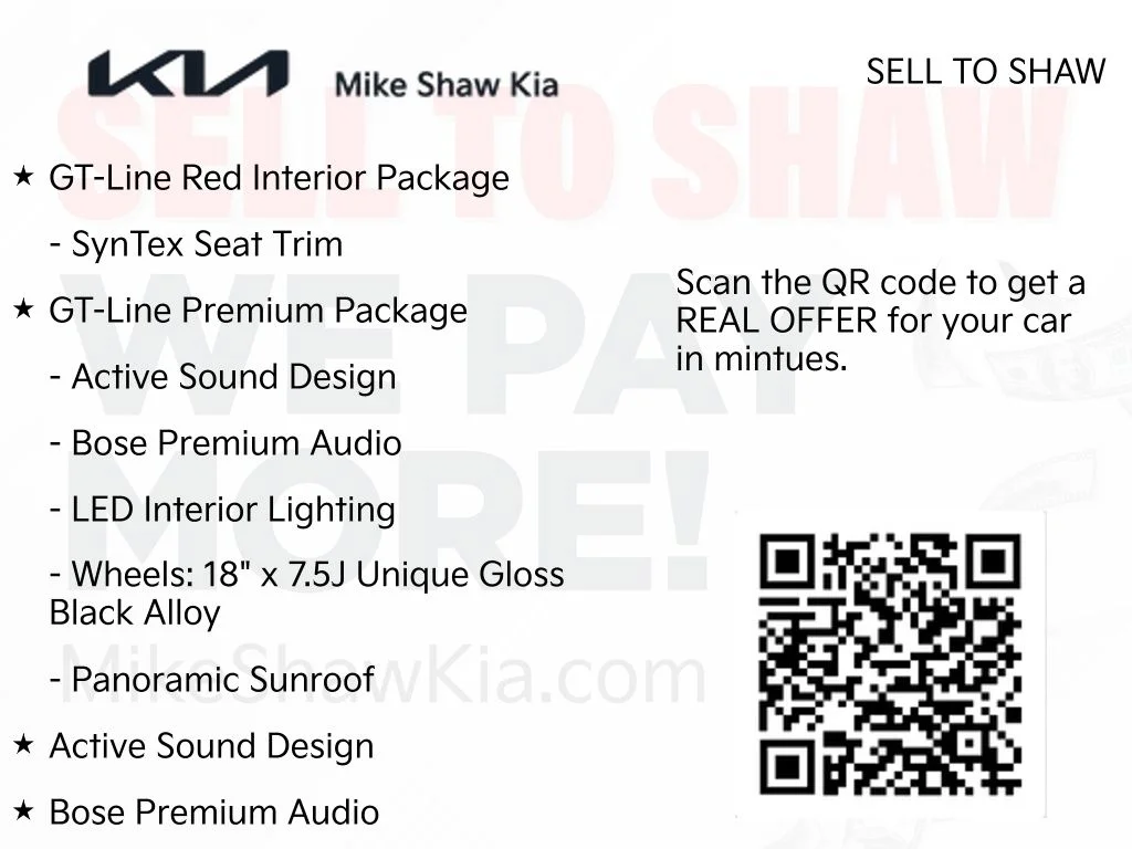 Certified Used 2026 Black Kia GT-Line image 14