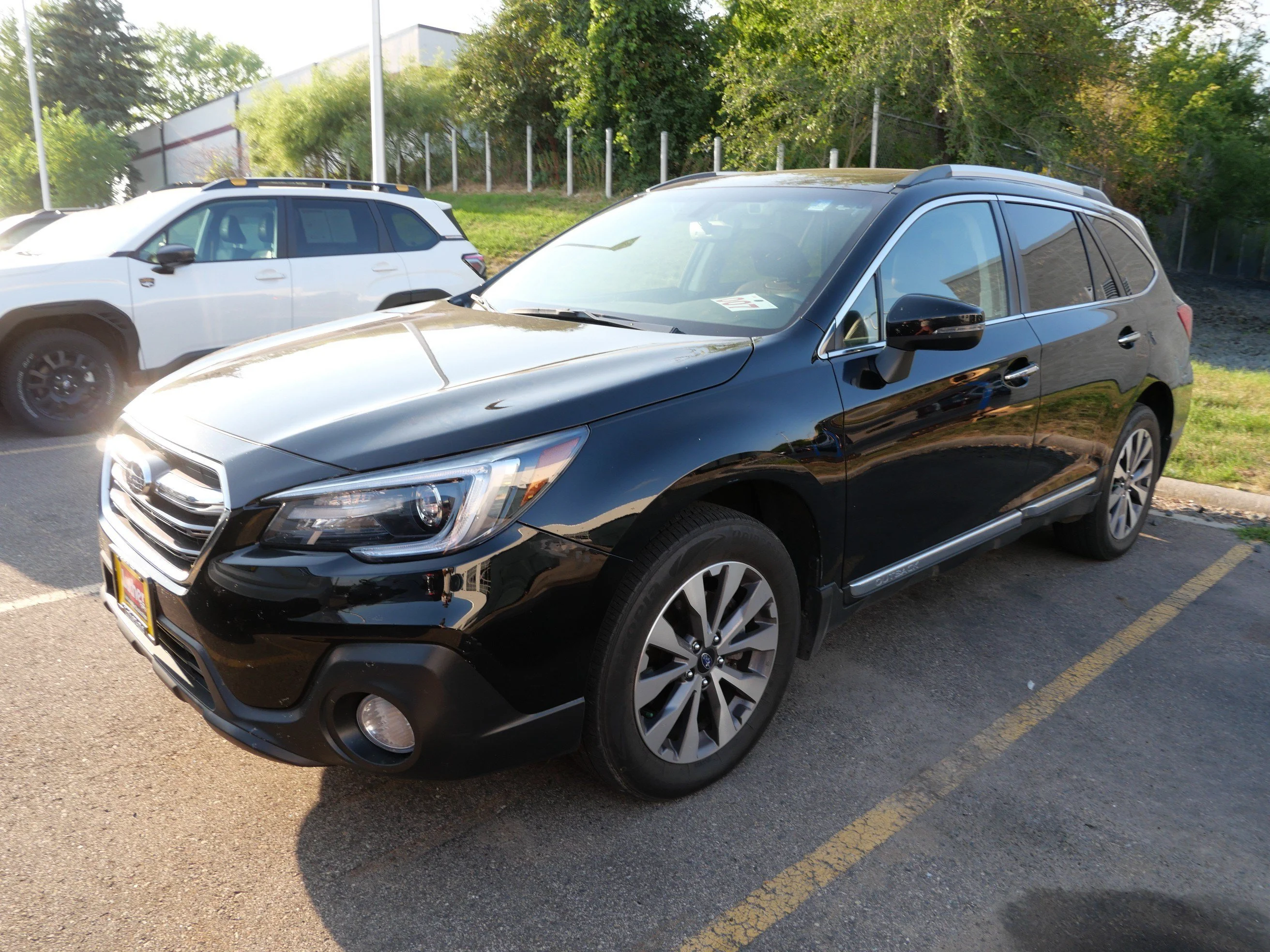 Used 2019 Crystal Black Silica Subaru Touring image 3