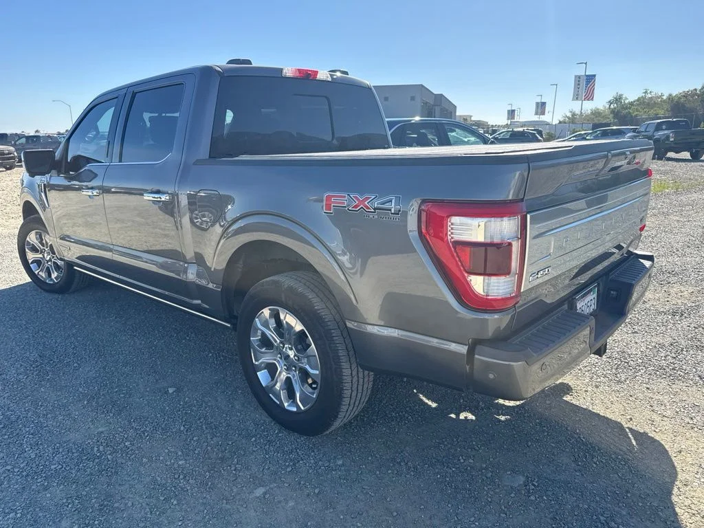 Used 2021 Gray Metallic Ford Platinum image 5