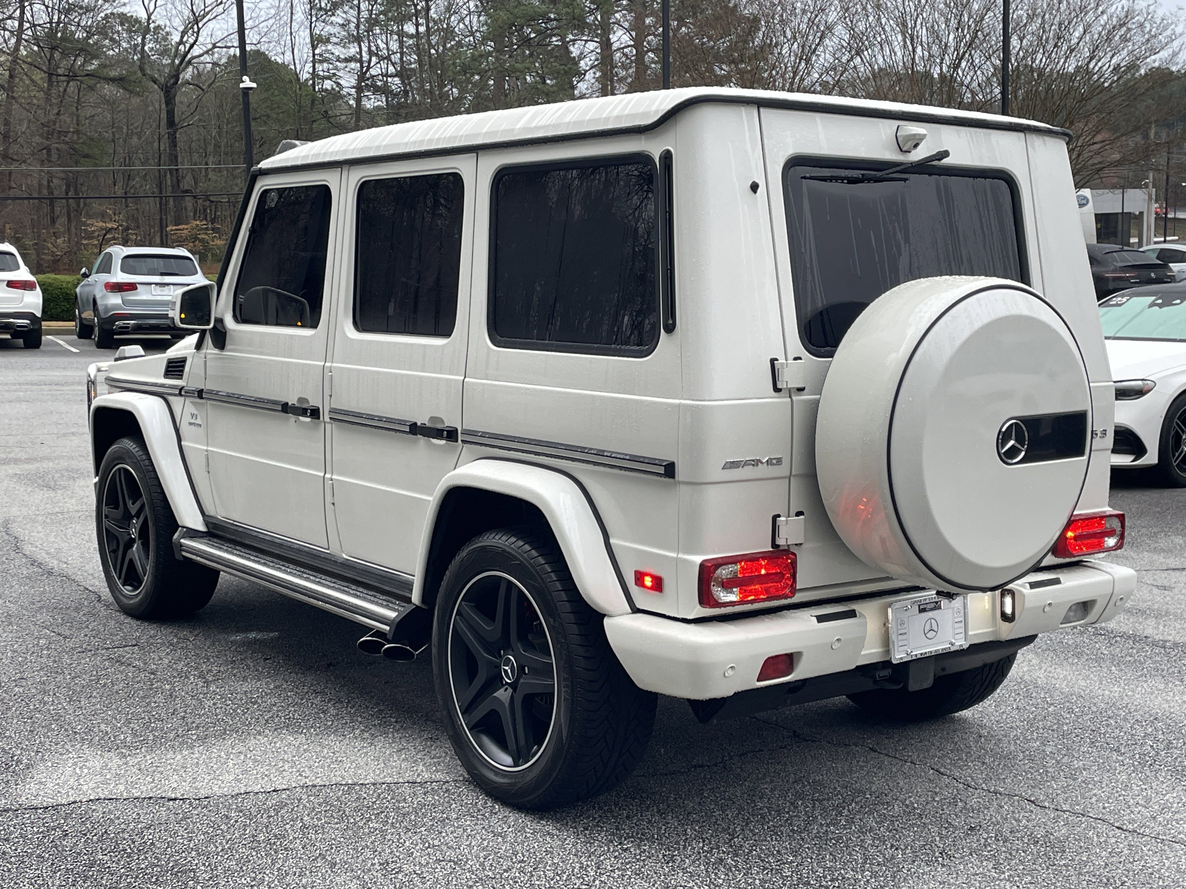 Used 2017 designo® Mystic White Metallic Mercedes-Benz AMG® G 63 4MATIC® SUV image 11