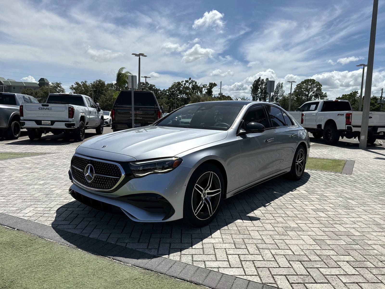 New 2027 Silver Metallic Mercedes-Benz E 350 RWD Sedan image 2