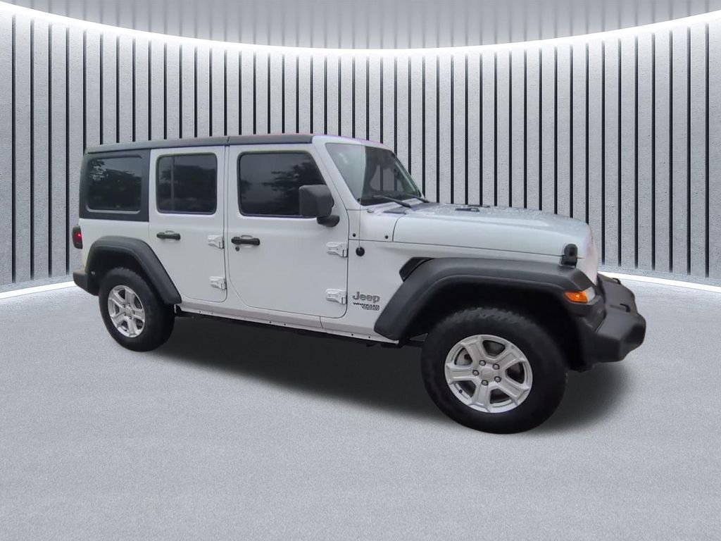 Used 2020 White Jeep Unlimited Sport S image 20