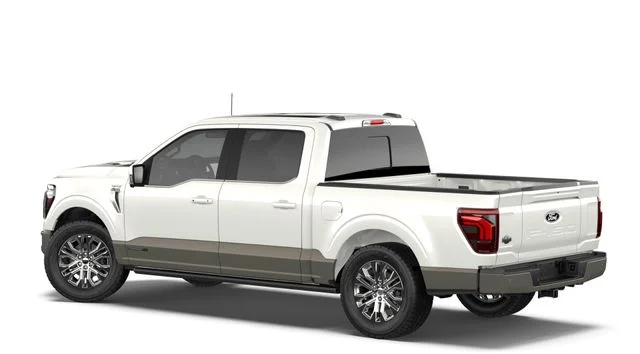New 2026 Star White Metallic Tri-Coat Ford King Ranch image 2