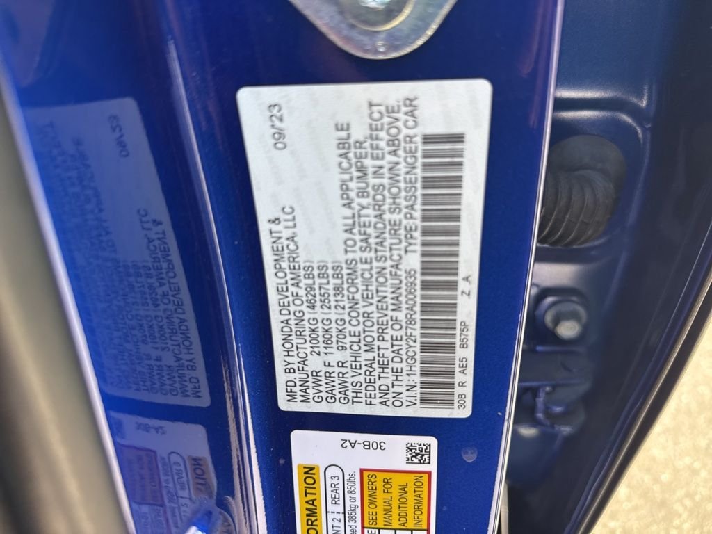 Used 2024 Blue Honda Sport-L image 19