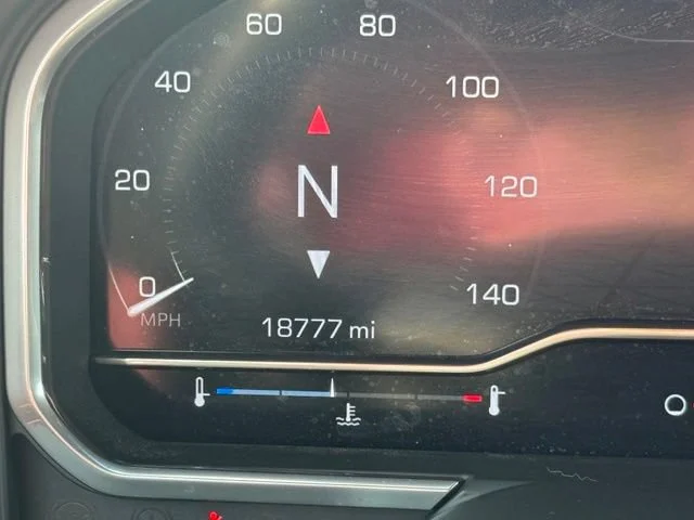 Used 2023 Volcanic Red Tintcoat GMC AT4 image 33