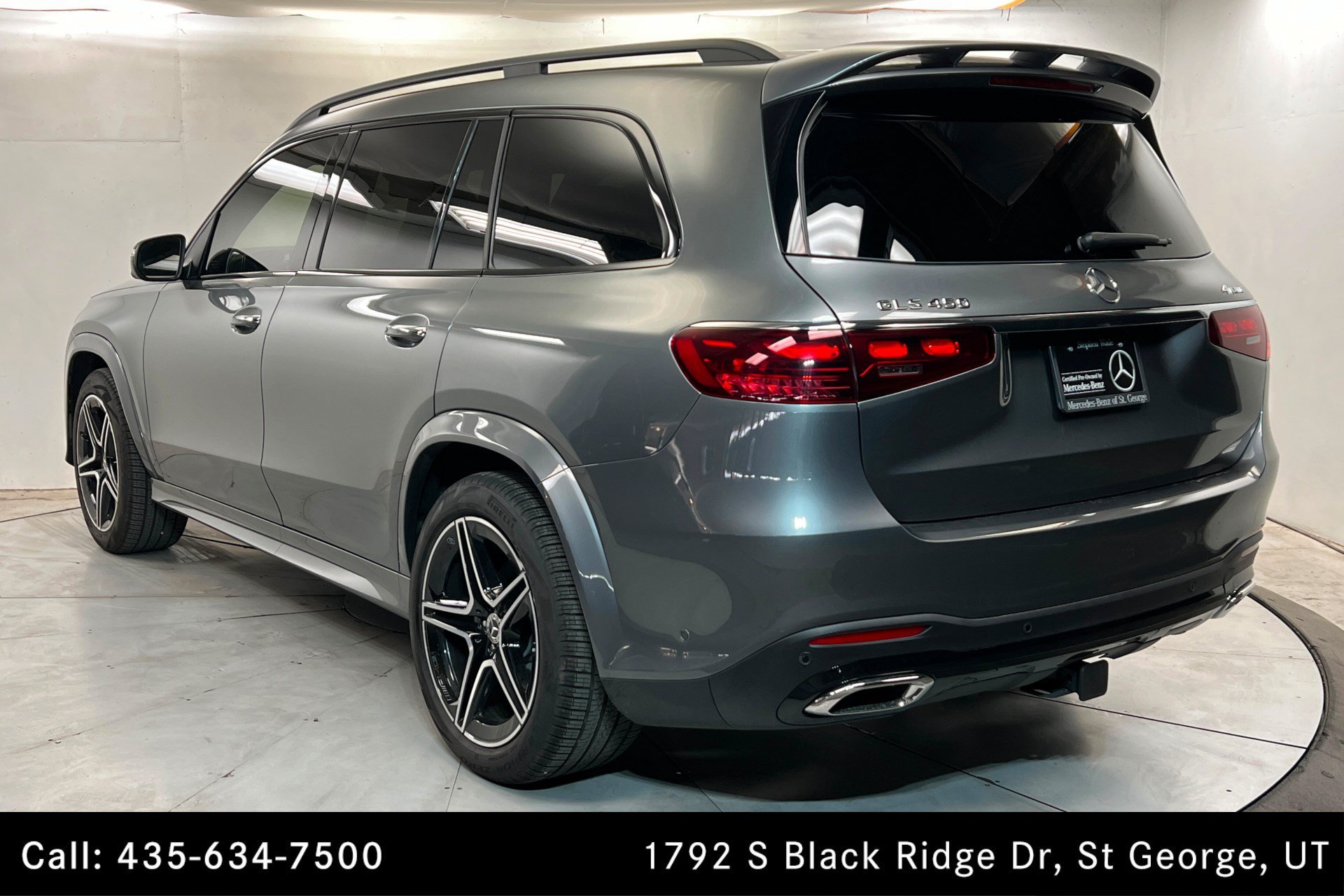 Certified Used 2026 Selenite Grey Metallic Mercedes-Benz GLS 450 image 3