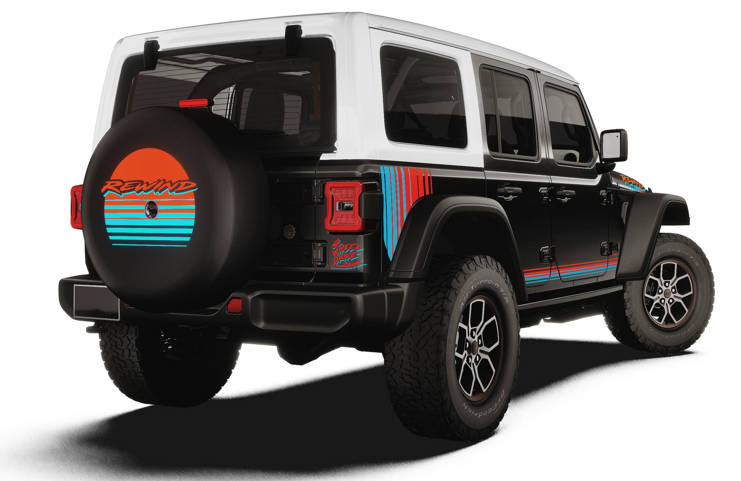 New 2027 Bright White Clear-Coat Paint Jeep  image 2