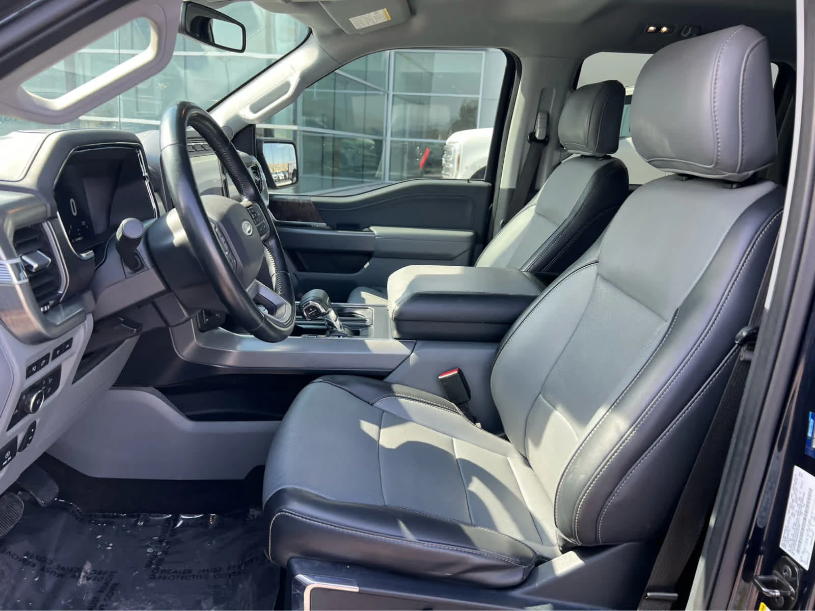 Certified Used 2021 Antimatter Blue Metallic Ford LARIAT image 28