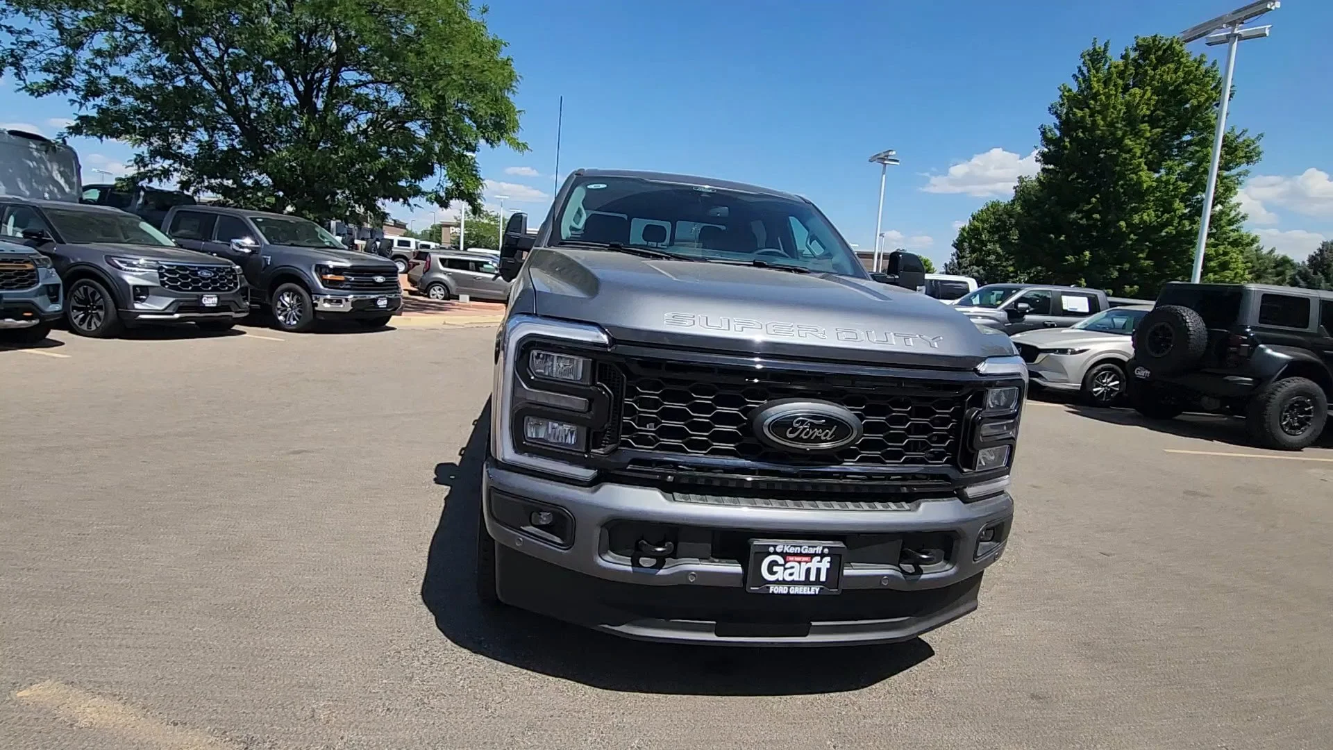 New 2026 Carbonized Gray Metallic Ford LARIAT image 15