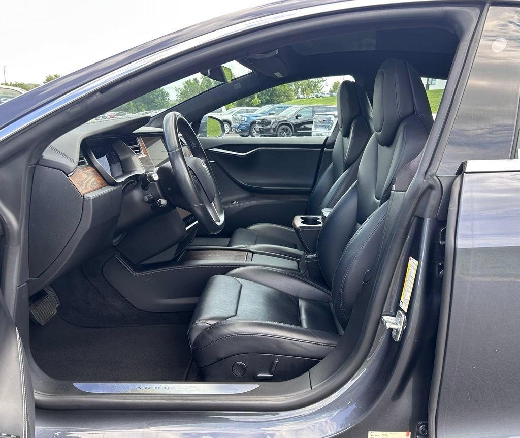 Used 2018 Gray Tesla 75D image 16