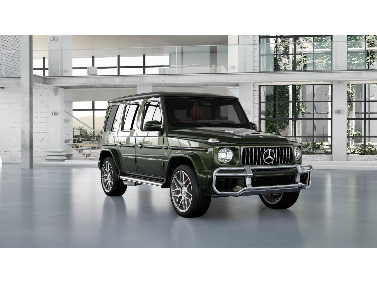 New 2027 MANUFAKTUR Olive Metallic Mercedes-Benz AMG® G 63 image 8